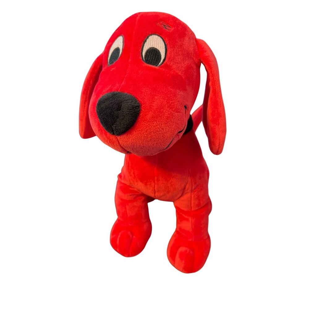 Clifford The Big Red Dog Plush Toy Kohls Cares Sitting Stuffed Animal 13" Tall